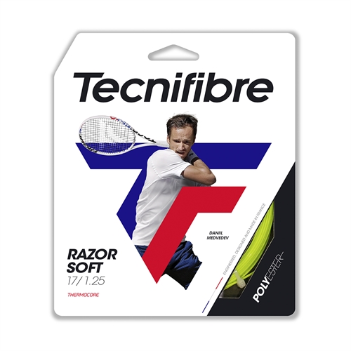 Tecnifibre Razor Soft 1,25 mm Tennisstreng, Lime