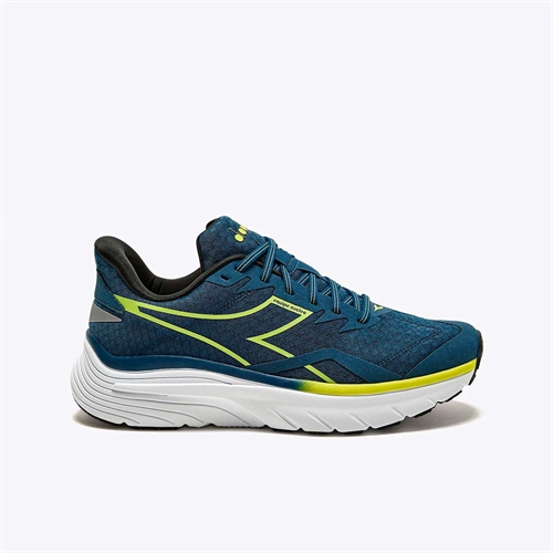 Diadora Equipe Nucleo Løbesko - Blå/Gul
