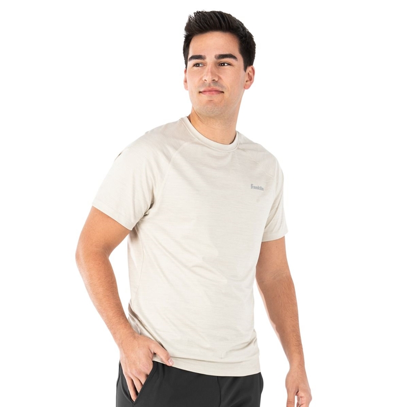 Franklin Mens Performance T-Shirt (Oat) | Sportsshoppen.dk