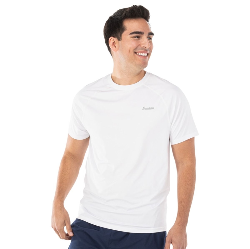 Franklin Mens Performance T-Shirt (Hvid) | Sportsshoppen.dk