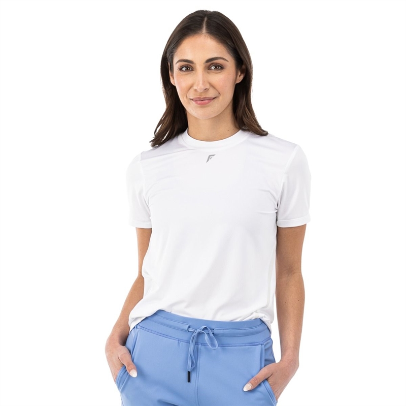 Franklin Womens Performance T-Shirt (Hvid) | Sportsshoppen.dk