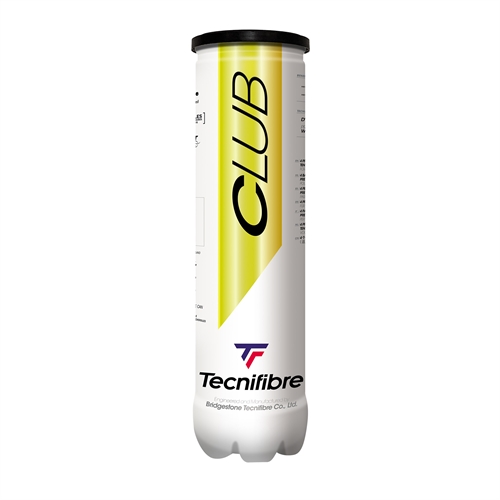 Tecnifibre Club Tennisbolde - 4tin