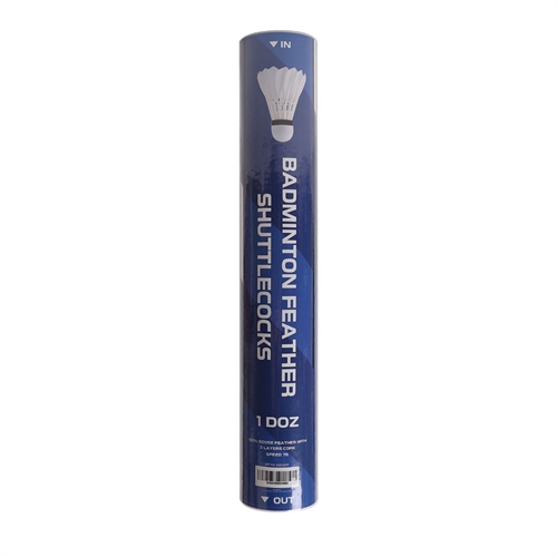 ASG 12 stk. Badminton Fjerbolde - Classic