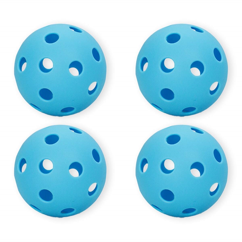 ASG Standard Indendørs Pickleball Bolde – Turkis - 4 stk. | Sportsshoppen.dk