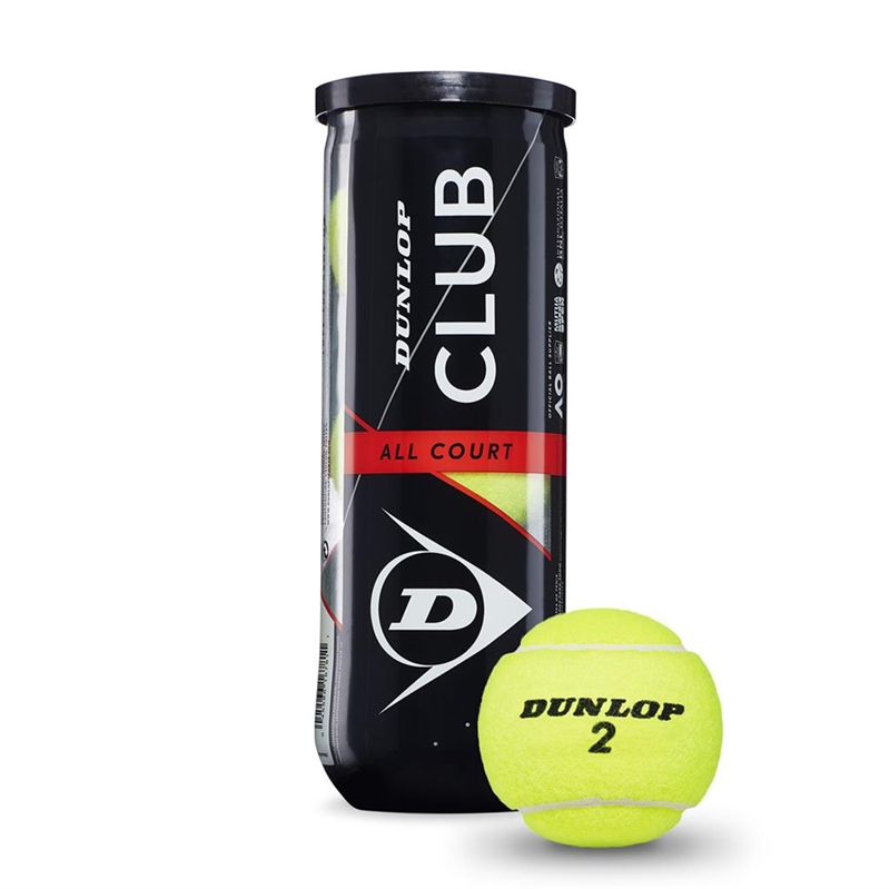 Dunlop Club All Court Tennisbolde - 3tin