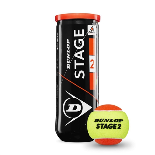 Dunlop Stage 2 Orange Tennisbolde - 3tin