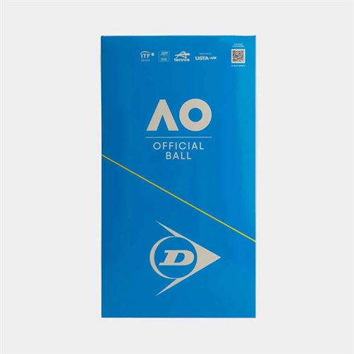 Dunlop Australian Open Tennisbold  (2 x 4 Tin)