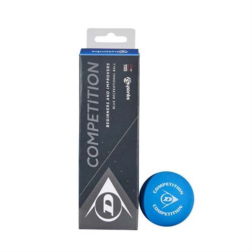 Dunlop Competetion Racketball (3 pack)