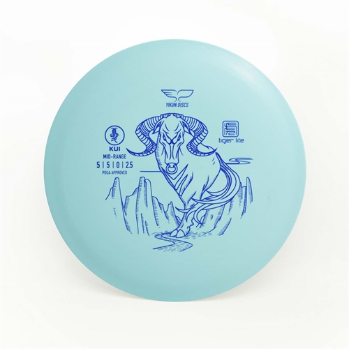 Yikun Disc Golf sæt - 3 stk. blå