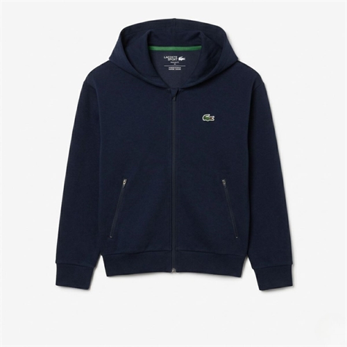 Lacoste Dame Hættetrøje med Lynlås - Navy 