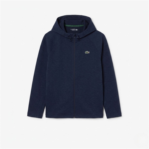Lacoste Sports Hættetrøje med Lynlås - Navy
