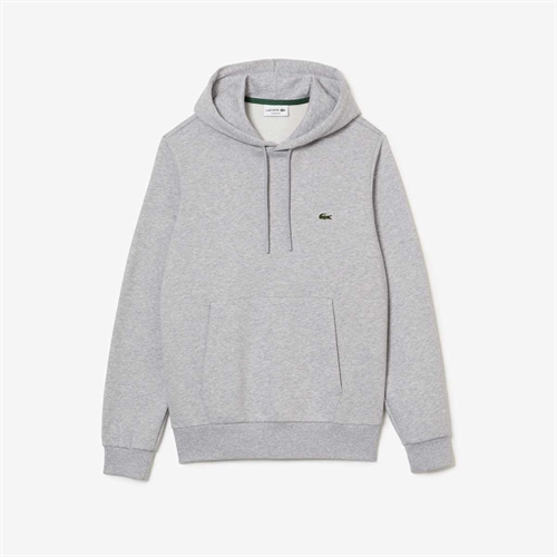 Lacoste Fleece Hættetrøje - Grå 