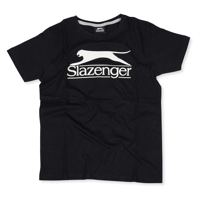 Slazenger Boys T-shirt - Sort