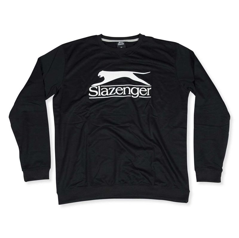 Slazenger Mens Sweatshirt - Sort