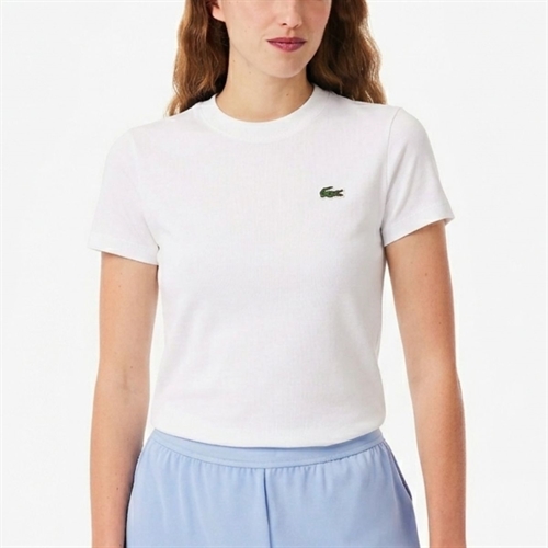 Lacoste Essentials Dame T-shirt - Hvid