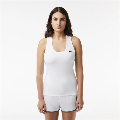 Lacoste Slim Fit Tank Top - Hvid