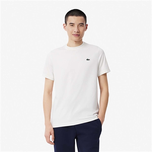 Lacoste UV Protect Stretch T-Shirt (Hvid)
