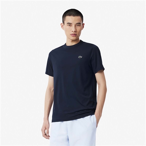 Lacoste UV Protect Stretch T-Shirt - Navy