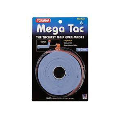 Tourna Mega Tac 10 Grip - Blå 