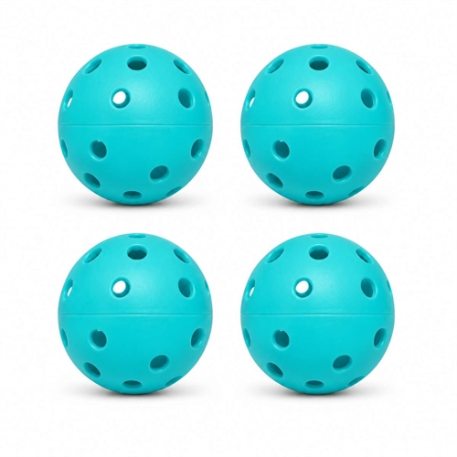 ASG Standard Udendørs Pickleball Bolde  - Turkis - 4 stk.