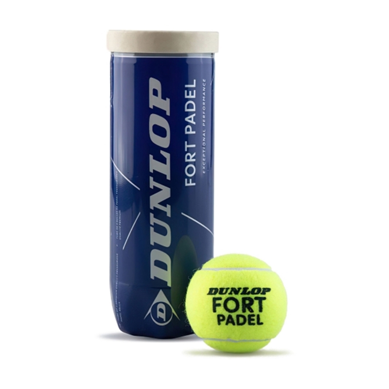 Dunlop Fort Padelbolde - 3 stk | Sportsshoppen.dk